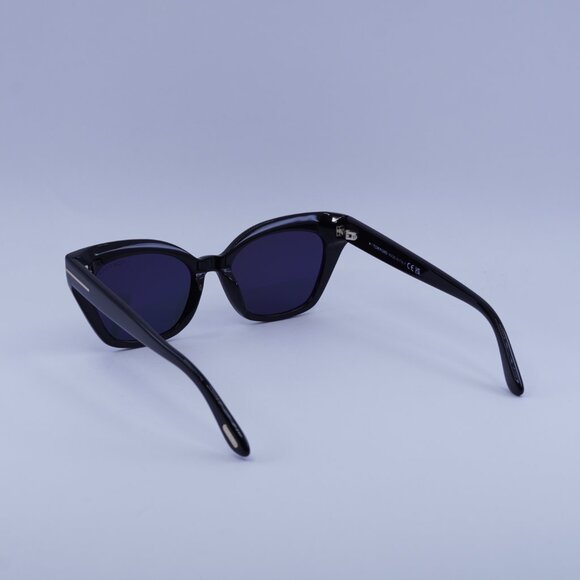 Tom Ford FT1031 01A Juliette Sunglasses Black Cat Eye Frame - Picture 8 of 9
